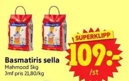 Nya Pulsen Mahmood Basmatiris sella erbjuda