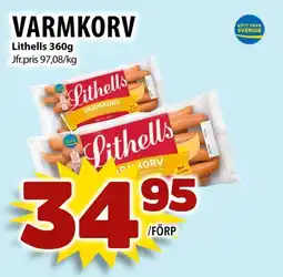 Matvärlden Tensta Lithells Varmkorv erbjuda