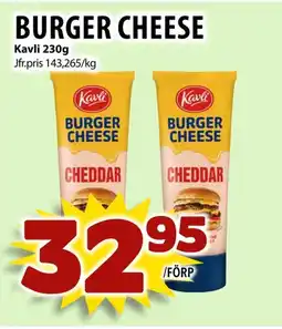 Matvärlden Tensta Kavli Burger cheese erbjuda