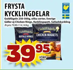 Matvärlden Tensta Guldfågeln Frysta kycklingdelar erbjuda