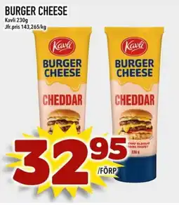 Rinkeby Matcenter Kavli Burger cheese erbjuda