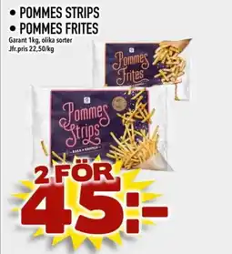 Rinkeby Matcenter Garant Pommes strips • Pommes frites erbjuda