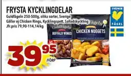 Rinkeby Matcenter Guldfågeln Frysta kycklingdelar erbjuda