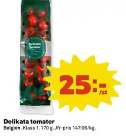 Coop Konsum Delikata tomater erbjuda