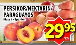 Matvärlden Tensta PERSIKOR/NEKTARIN/ PARAGUAYOS erbjuda