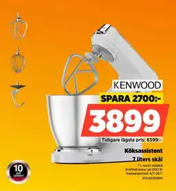 Power Kenwood Köksassistent Zliters skål erbjuda