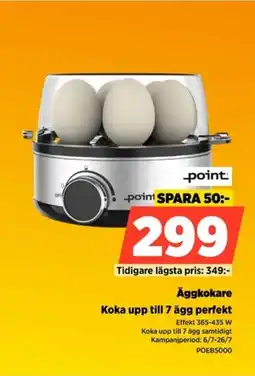 Power Point Äggkokare Koka upp till 7 ägg perfekt erbjuda