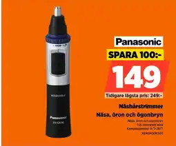 Power Panasonic Näshårstrimmer Näsa, öron och ögonbryn erbjuda