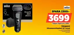 Power Braun Rakapparat Ultraanpassningsbart 40° huvud erbjuda