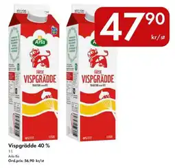 Snabbgross Arla Ko Vispgrädde 40% erbjuda