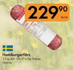 Snabbgross Gastrino Hamburgerfärs erbjuda