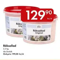 Snabbgross Ida Storkök Räksallad erbjuda