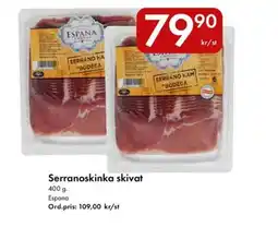 Snabbgross Espana Serranoskinka skivat erbjuda