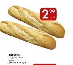 Snabbgross Baguette erbjuda