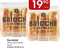 Snabbgross Garant Korvbröd erbjuda