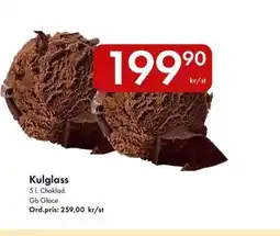 Snabbgross Gb Glace Kulglass erbjuda