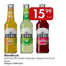 Snabbgross Breezer Blanddryck erbjuda