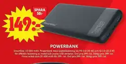 ICA Maxi Powerbank erbjuda