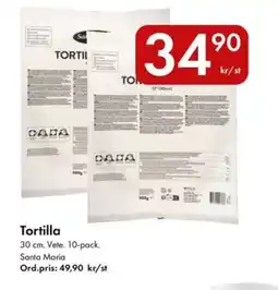 Snabbgross Santa Maria Tortilla erbjuda