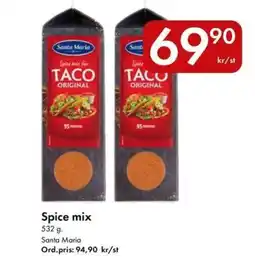 Snabbgross Santa Maria Spice mix erbjuda