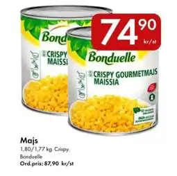 Snabbgross Bonduelle Majs erbjuda