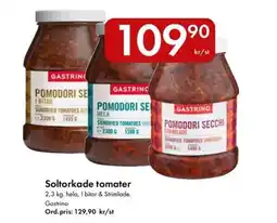 Snabbgross Gastrino Soltorkade tomater erbjuda