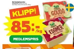 Stora Coop Ost familjefavoriter, Medlemspris erbjuda