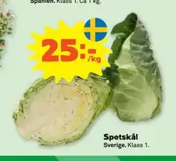 Stora Coop Spetskål erbjuda