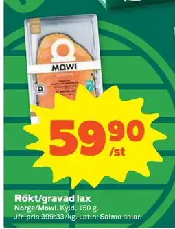 Stora Coop Rökt/gravad lax erbjuda