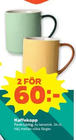 Stora Coop Kaffekopp erbjuda