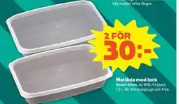 Stora Coop Matlåda med lock erbjuda
