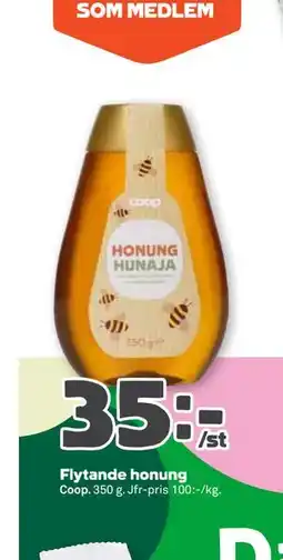 Stora Coop Flytande honung erbjuda