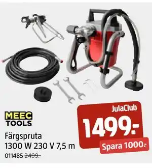 Färgspruta 1300 W 230 V 7,5 m, Medlemspris
