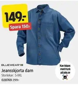 Jula Jeansskjorta dam erbjuda