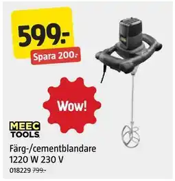 Jula Färg-/cementblandare 1220 W 230 V erbjuda