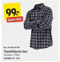 Jula Flanellskjorta herr erbjuda