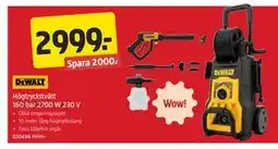 Jula Högtryckstvätt 160 bar 2700 W 230 V erbjuda