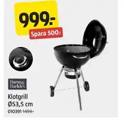 Jula Klotgrill Ø53,5 cm erbjuda