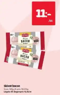 Hemköp Skivat Bacon erbjuda