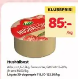 Hemköp Hushållsost erbjuda