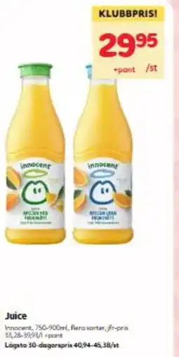 Hemköp Juice erbjuda