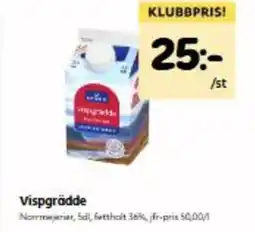 Hemköp Vispgrädde erbjuda