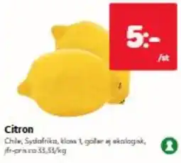 Hemköp Citron erbjuda