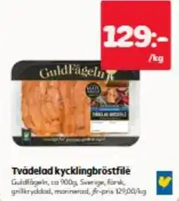 Hemköp Tvådelad kycklingbröstfile erbjuda