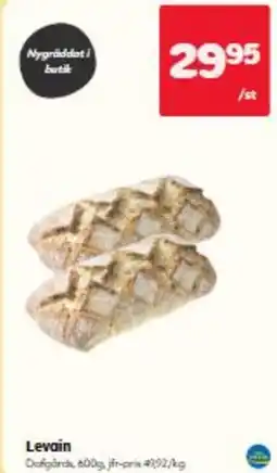 Hemköp Levain erbjuda