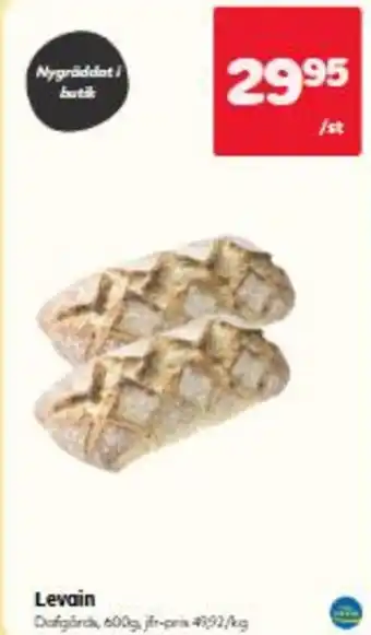 Hemköp Levain erbjuda