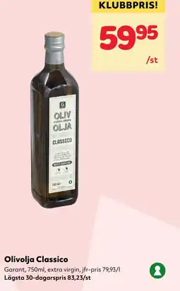 MatArket Olivolja Classico erbjuda