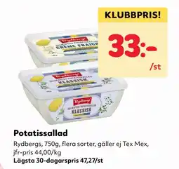 MatArket Potatissallad erbjuda