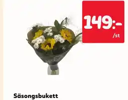 MatArket Säsongsbukett erbjuda