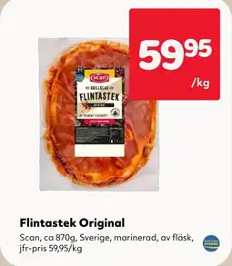 MatArket Flintastek Original erbjuda